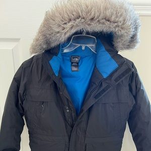 Boys Northface down Hyvent 550